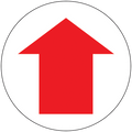 Direction Arrow Floor Graphic - 17 Inches