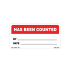 Has Been Counted Labels, 2 Inches x 4 Inches, 500 per Roll