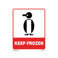Keep Frozen Labels, 5 Inches x 4 Inches, 500 per Roll