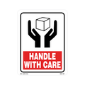 Handle with Care Labels, 5.25 Inch x 4 Inch, 500 per Roll