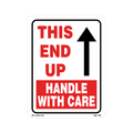 Handle with Care - This End Up Labels, 5.25 inch x 4 Inch, 500 per Roll