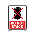 Do Not Stack Labels, 5.25 Inch x 4 Inch