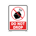 Do Not Drop Labels, 5.25 Inch x 4 Inch, 500 per Roll