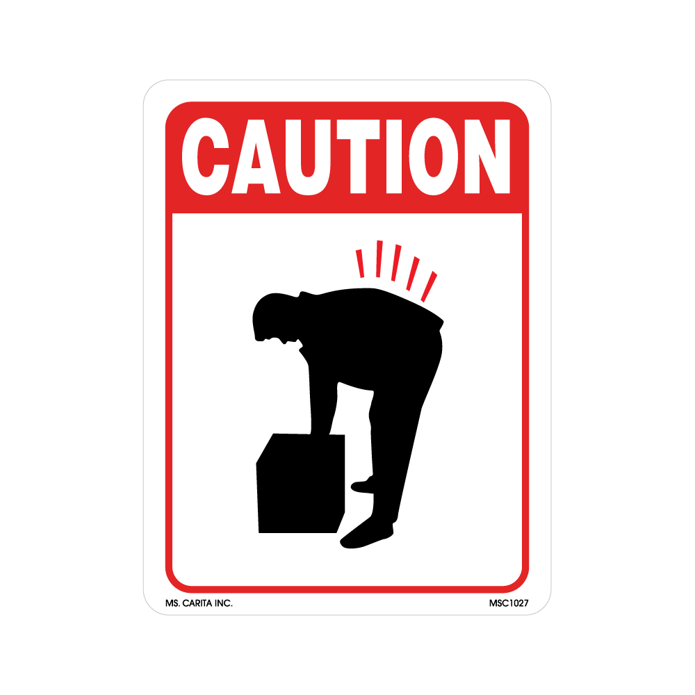 Caution Labels, 5.25 Inch x 4 Inch, 500 per Roll