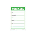 Released Labels, 3 Inch x 2 Inch, 500 per Roll