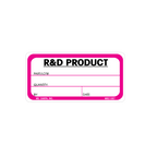R&D Product Labels - 1.5 Inch x 3 Inch, 500n per Roll