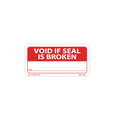 Void if Seal is Broken Label - 1 Inch x 2 Inch, 1000 per Roll