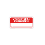 Void if Seal is Broken Label - 1 Inch x 2 Inch, 1000 per Roll