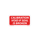 Calibration Void if Seal is Broken Labels - 1 Inch x 2 Inch, 1000 per Roll
