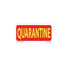 Quarantine Labels - 1 Inch x 2 Inch, 1000 per Roll