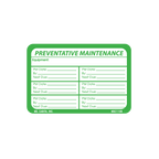 Preventative Maintenance Labels, 2 Inch x 3 Inch, 500 per Roll