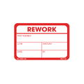Rework Labels, 2 inch x 3 Inch, 500 per Roll