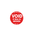 Void if Seal is Broken Labels, 1 Inch, 1000 per Roll