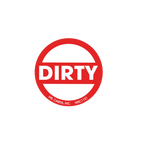 Dirty Labels, 1.5 Inch, 1000 per Roll