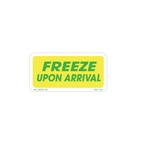 Freeze Upon Arrival Labels, 1 inch x 2 inch, 1000 per Roll