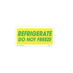 Refrigerate Do Not Freeze Labels, 1 Inch x 2 Inch, 1000 per Roll