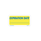 Expiration Date Labels, 1 Inch x 2 Inch, 1000 per Roll