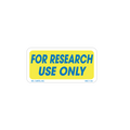 For Research Use Only Labels, 1 inch x 2 Inch, 1000 per Roll