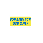 For Research Use Only Labels, 1 inch x 2 Inch, 1000 per Roll