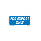 For Export Only Labels, 1 inch x 2 Inch, 1000 per Roll