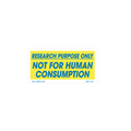Not For Human Consumption Labels, 1 Inch x 2 Inch, 1000 Labels