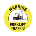 Forklift Traffic Warning Floor Graphic - 8 Inch