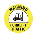 Forklift Traffic Warning Floor Graphic - 8 Inch