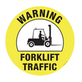 Forklift Traffic Warning Floor Graphic - 17 Inch