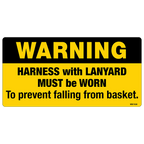 Harness and Lanyard Decals, Pack of 10