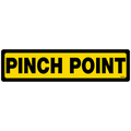 Pinch Point Decals, Pack of 5