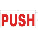 Push Decals, Pack of 10