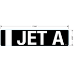 Jet A Decal Stickers 5 Pack
