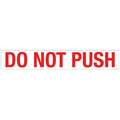 Do Not Push Decals, Pack of 5