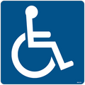 Handicapped Decals, Pack of 10
