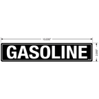 Gasoline Decals, Pack of 10