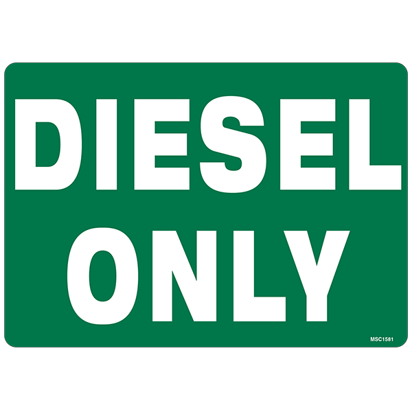Diesel Only Decals, Pack of 5