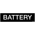 Battery Decals, Pack of 10