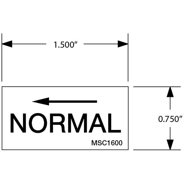 Normal Decals, Pack of 10