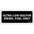 Ultra Low-Sulfur Diesel Fuel Only Decals, Pack of 10